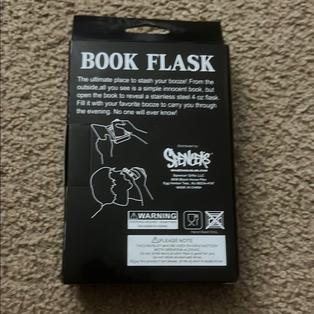 BNIB book flask. - Picture 3 of 4
